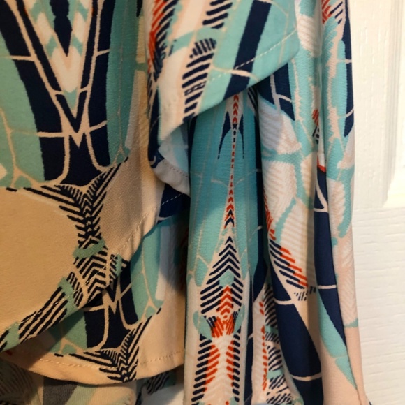 BCBGMAXAZRIA Midi Wrap Dress - Picture 4 of 8